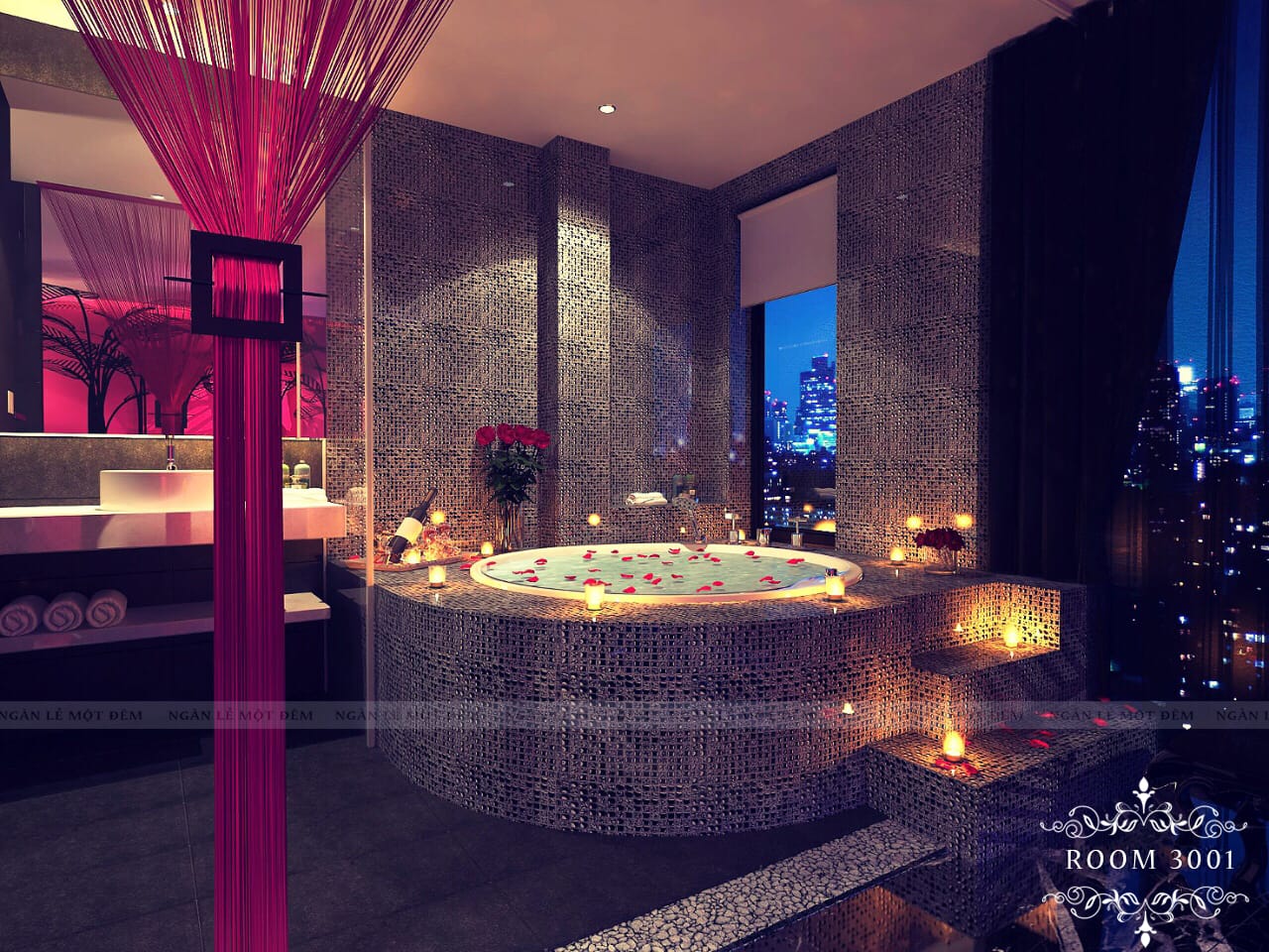 Room Couple Bath Room - 3001