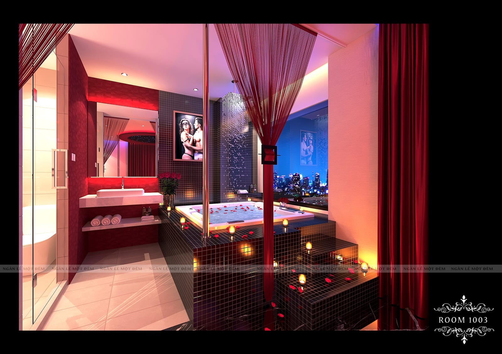 Room Couple Bath Room - 1003