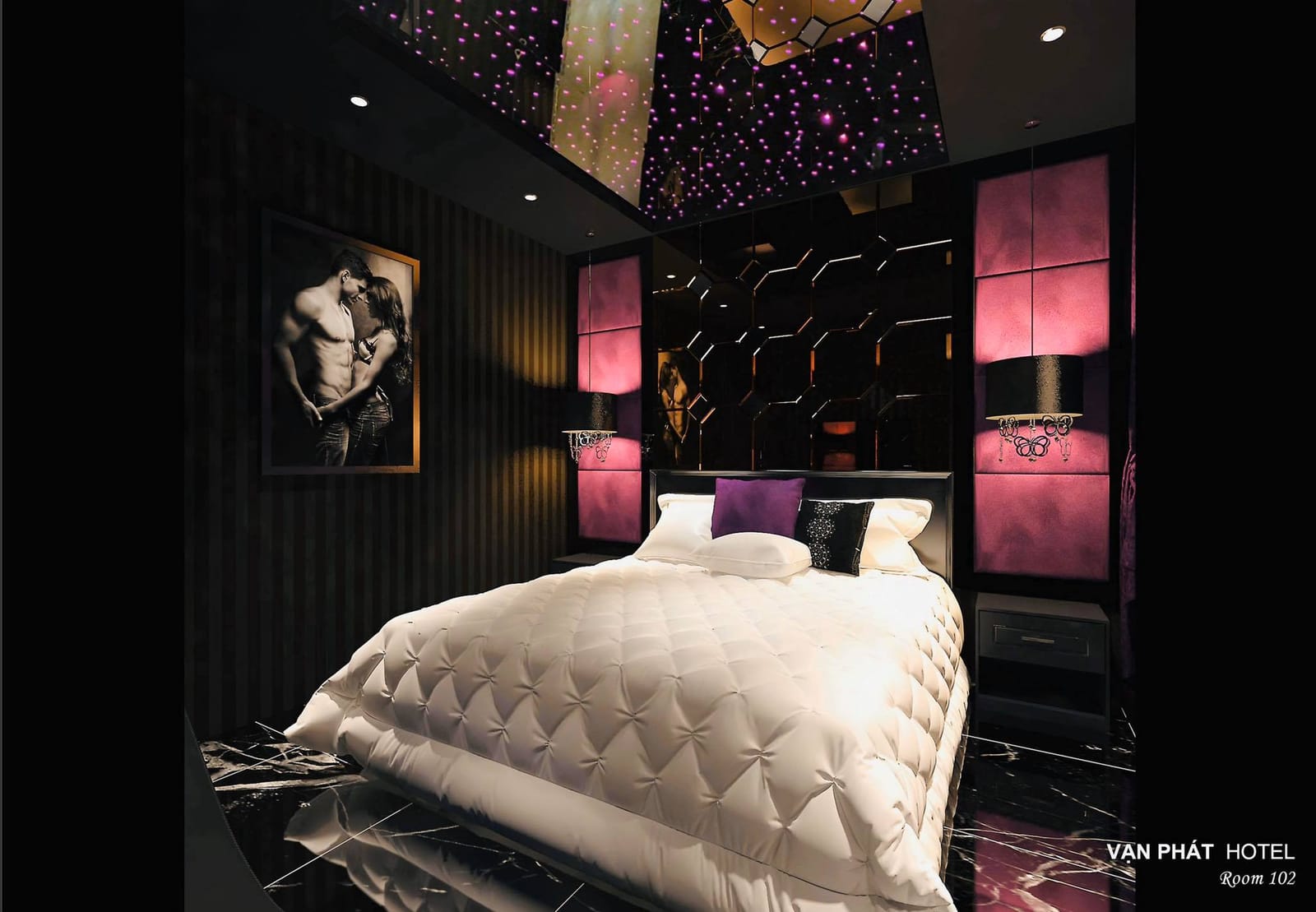 Superior room at Van Phat Hotel