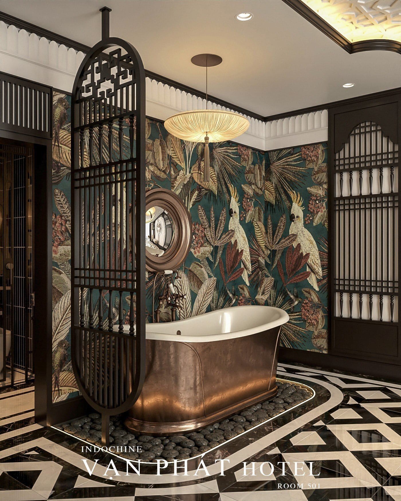Suite room at Van Phat Hotel