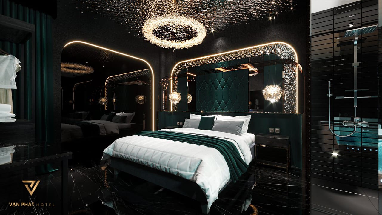 Suite room at Van Phat Hotel