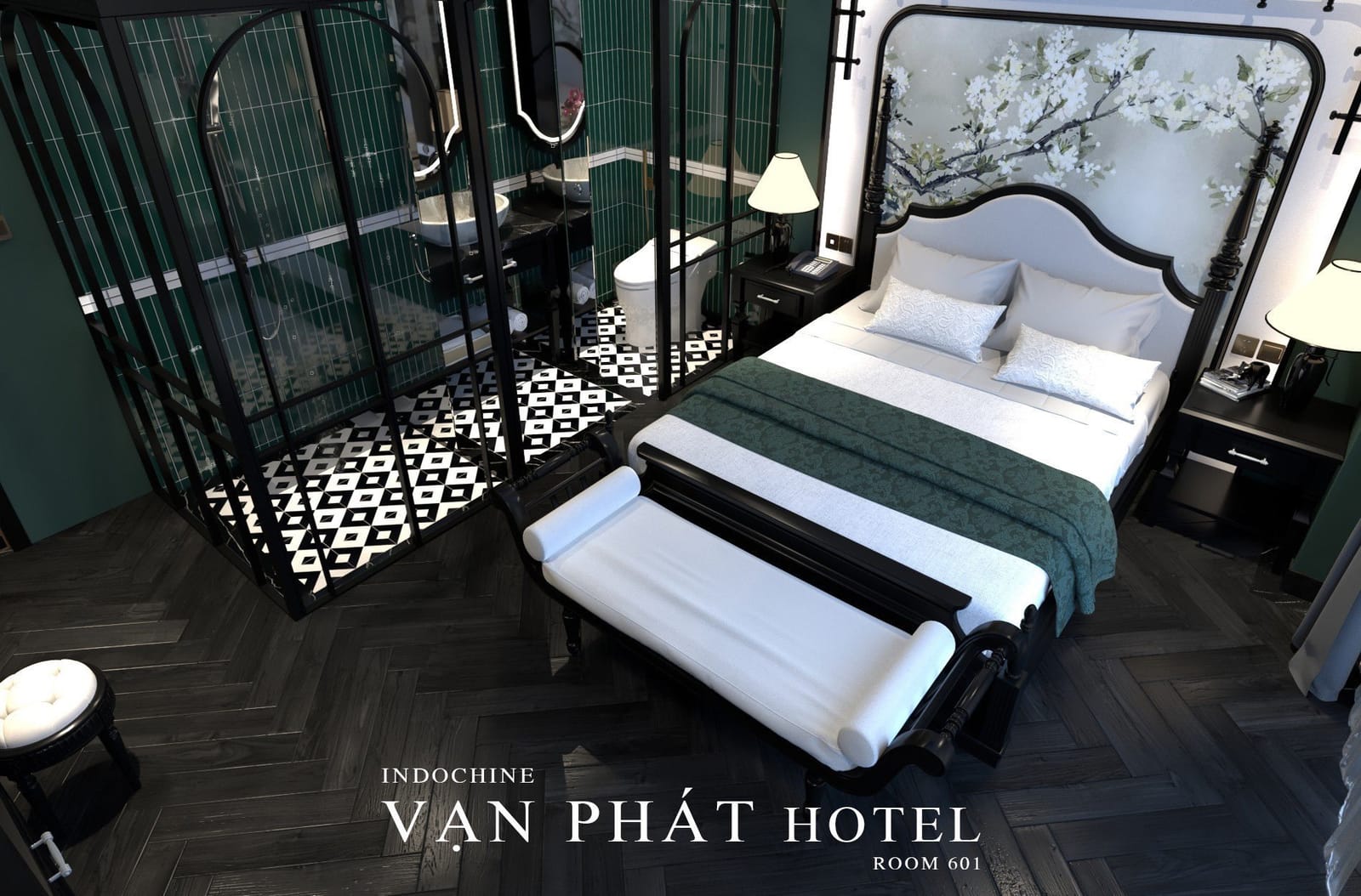 Suite room at Van Phat Hotel