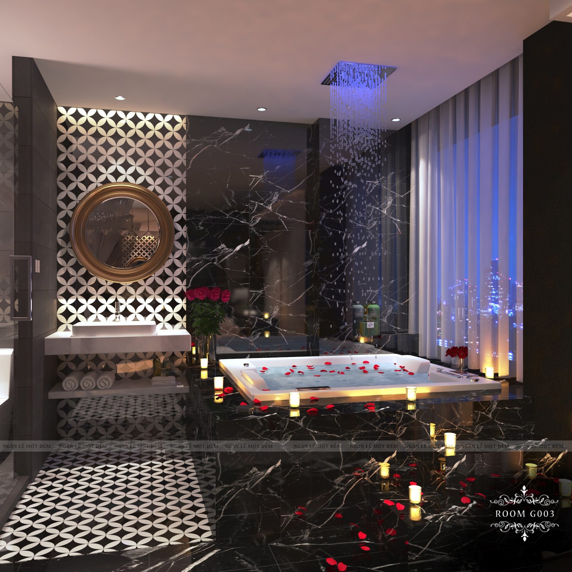 Room Couple Bath Room - G003