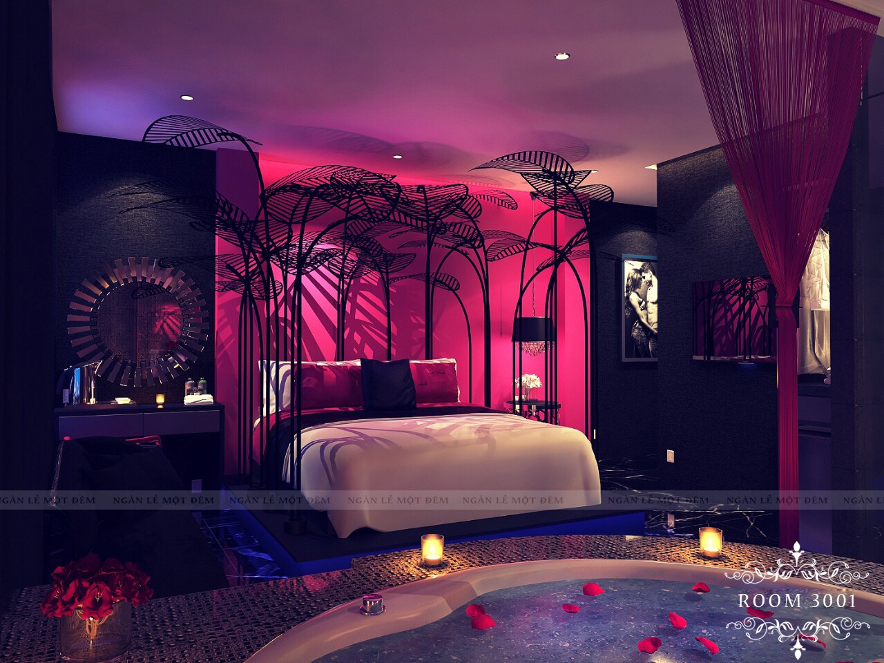 Room Couple Bath Room - 3001
